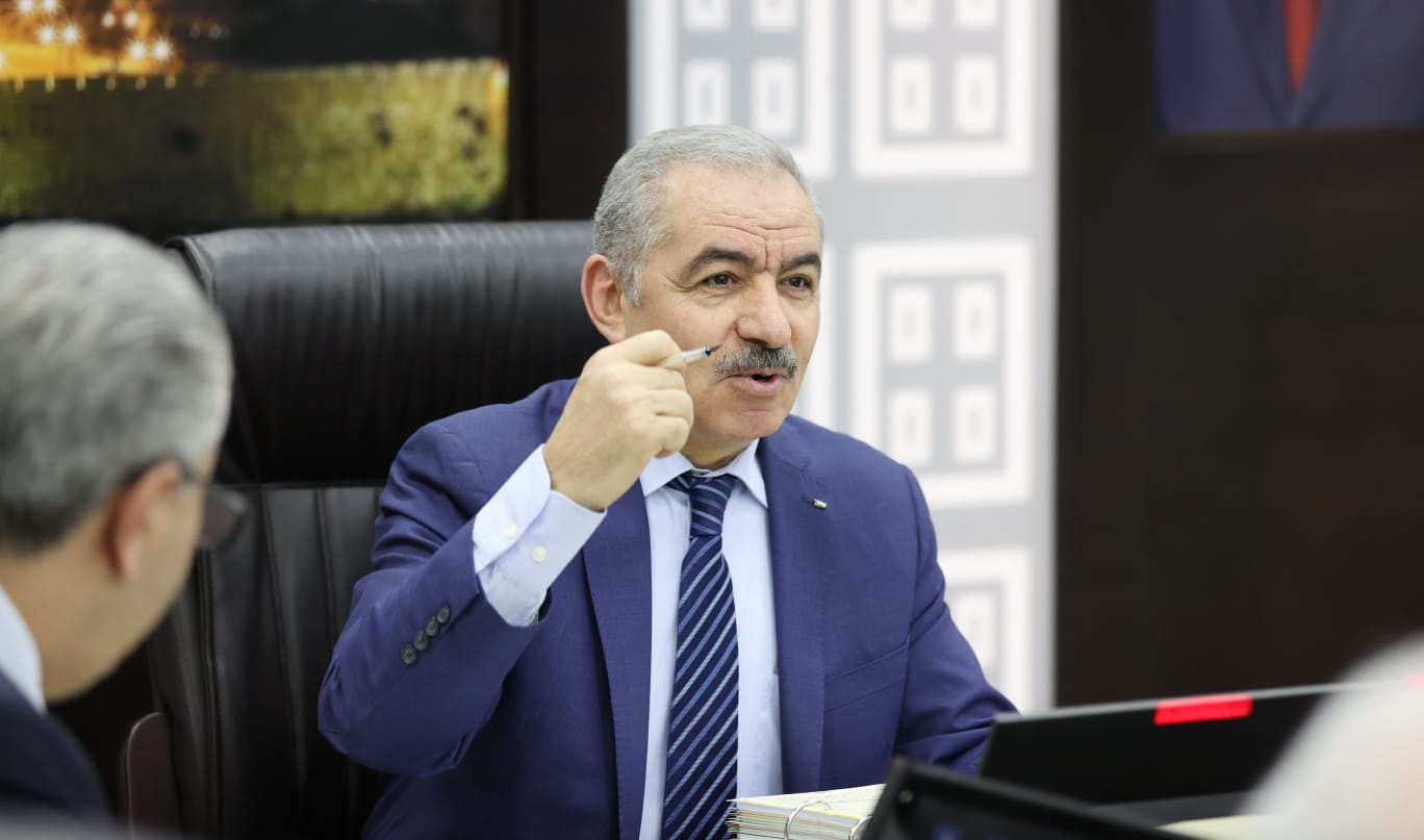 رئيس الوزراء محمد اشتية 